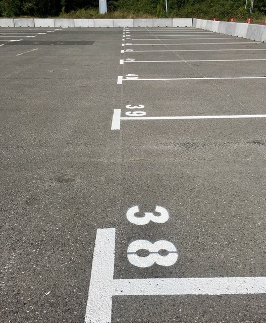 Plazas del parking de larga estancia